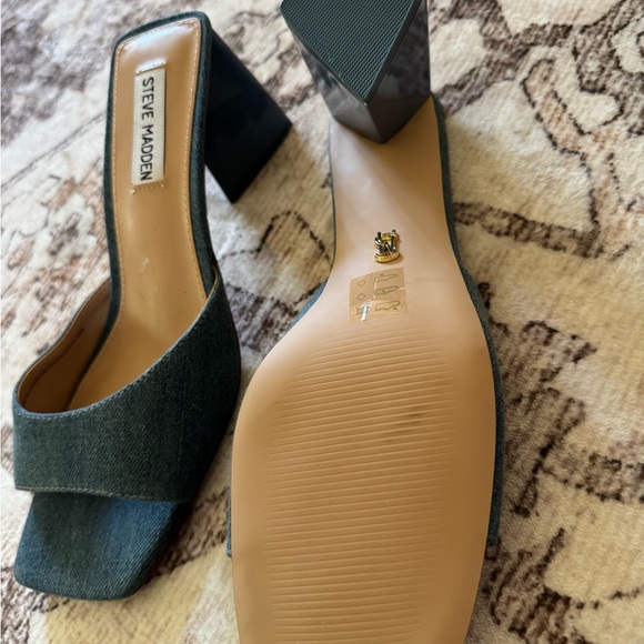 Steve Madden Denim Heels - Picture 4 of 4